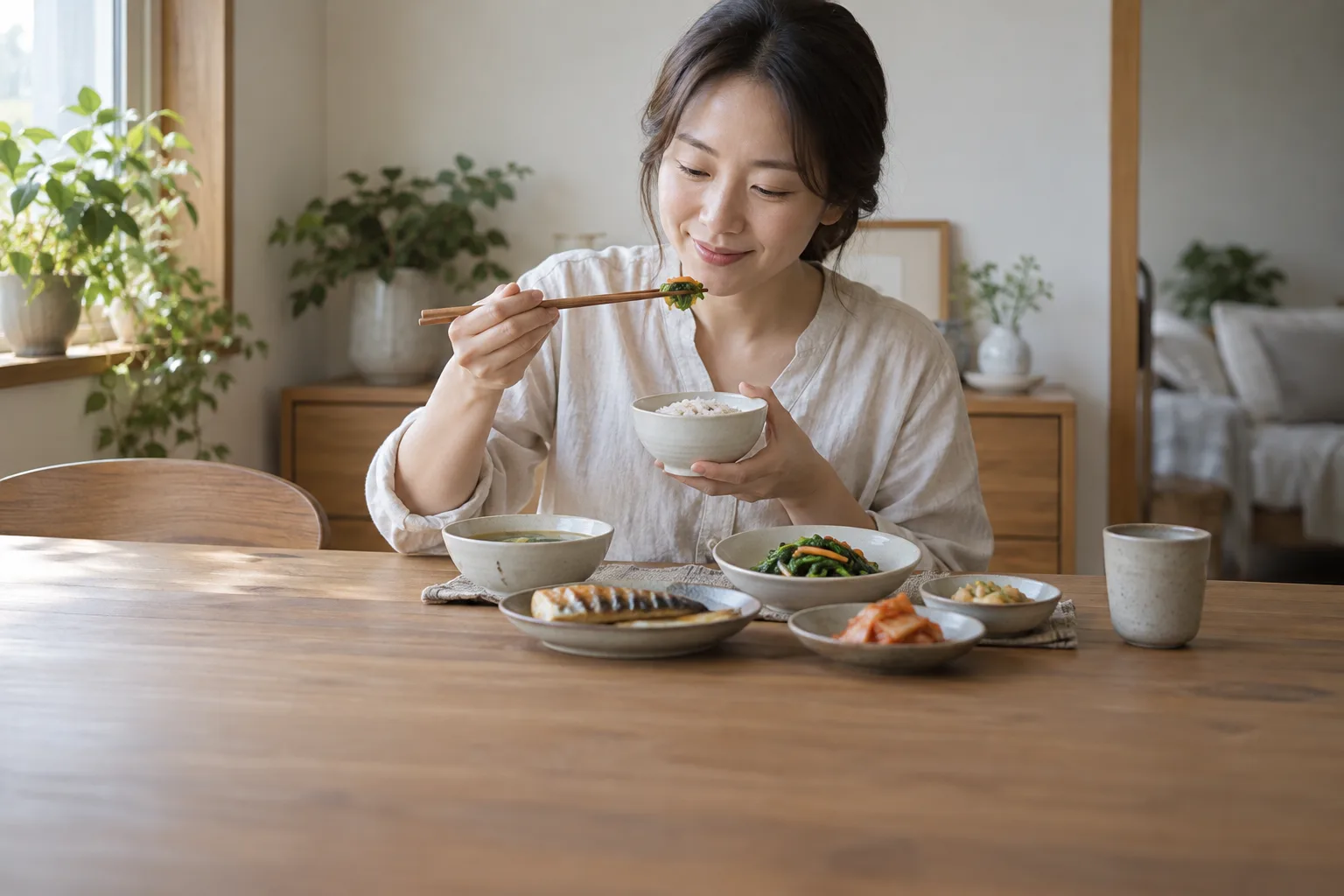 편안한 식사 습관